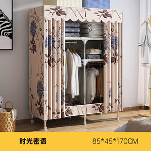 Multifonction Installation facile et portableOrganisateur de penderie Pliable et empilable Placard pliant pour le rangement des vêtements - Product Image 3