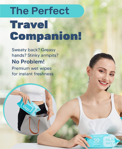 ผ้าเช็ดทำความสะอาดร่างกายสำหรับผู้ใหญ่ผ้าเช็ดทำความสะอาดร่างกายแบบใช้แล้วทิ้งปราศจากแอลกอฮอล์จากผู้ผลิต XXL - Product Image 5