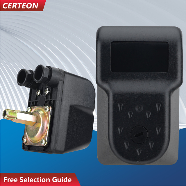 Mechanical Pressure Switch 1-5KG Adjustable Water Pump Controller G3/8 G1/4 Thread 250V Single Three Phase No Tank Use
