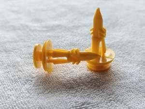 Universel jaune pointu <span class=keywords><strong>automobile</strong></span> garniture de porte clip - Product Image 5