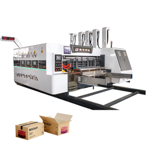 多色水性墨水印刷机，用于印刷披萨盒 - Product Image 3