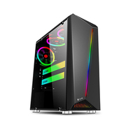 Bulk New System Unit Gaming Pc Assembled Core I5 Wi10 SSD HDD OEM ODM Cheap Price High Quality Gamer Desktop Computer