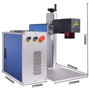 New 3D Fiber <b>Laser</b> Marking Machine 100W/200W Air-Cooled High Safety Metal Engraving Curved Surface DXF/BMP/AI/DST Supported - Product Image 2