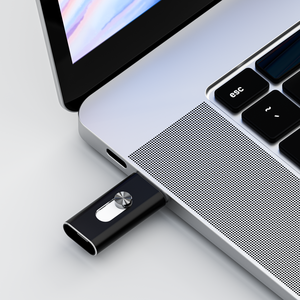 New tốc độ cao 64G/128G/256G kim loại USB3.0 & Type-C dual-mục đích ổ đĩa <span class=keywords><strong>flash</strong></span> với cài đặt dễ dàng - Product Image 6