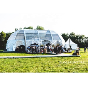 <span class=keywords><strong>Tente</strong></span> de réception octogonale en alliage d'aluminium transparente de 1000 <span class=keywords><strong>places</strong></span> pour les cérémonies VIP et les événements musicaux en direct - Product Image 2