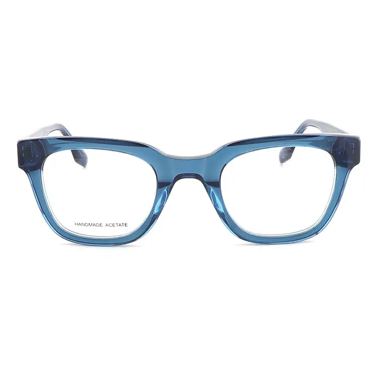 نظارات مربعة أنيقة جديدة نظارات عيون مصنوعة يدويًا للرجال