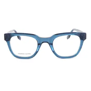 Nouvelles Lunettes de Mode pour Hommes Lunettes Carrées à la Main Lunettes Acétate Montures Optiques Lunettes de Mode