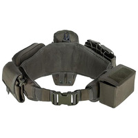 Ceinture tactique robuste à boucle à dégagement rapide pour les amateurs de sport, ceinture utilitaire réglable à dégagement rapide