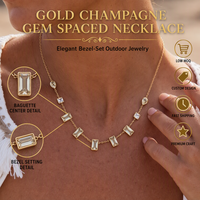 Collier pendentif géométrique en zircon en acier inoxydable Haomi CE pour femme - Design haut de gamme, léger et sportif, petit pendentif