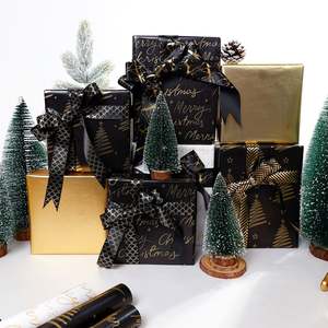 Wholesale 80g <b>Christmas</b> Art <b>Paper</b> 43*300cm Gift <b>Luxury</b> Custom Packaging <b>Wrapping</b> <b>Paper</b> Roll - Product Image 6