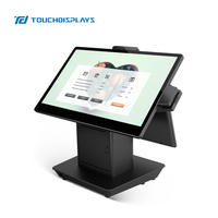 Terminal de point de vente compact avec imprimante intégrée Écran tactile HD de 15.6 pouces Construction en aluminium étanche IP65 Caractéristiques entièrement personnalisables