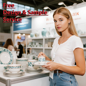 Service de table en porcelaine <span class=keywords><strong>blanche</strong></span> de luxe avec bordure dorée, motif de feuilles en relief, <span class=keywords><strong>vaisselle</strong></span> en céramique élégante pour la maison, la cuisine, les mariages et les fêtes - Product Image 6