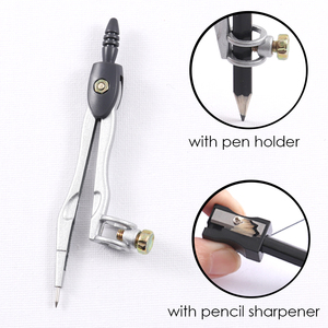 Foska New Item Bán Chạy Nhất Trường Toán Học Hình Học Thiết Lập Sinh Viên Vẽ Nguồn Cung Cấp Kim Loại La Bàn Với Thước Thước Cho Trẻ Em - Product Image 4