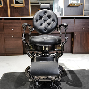 Ghế cắt tóc kiểu cổ điển, ghế dầu, ghế salon tóc, ghế làm tóc có thể thu gọn đặc biệt - Product Image 2