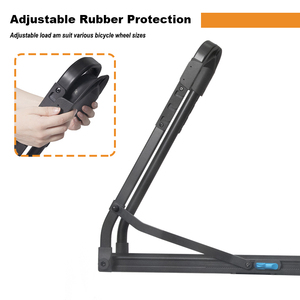 Portabici da Tetto in Lega di Alluminio e Ferro, Portapacchi per Auto, Supporto per Una Bicicletta fino a 20 kg - Product Image 4