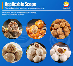 ORME Machine commerciale d'extrudeuse de boulettes de viande de boeuf haché Machine manuelle de fabrication de moules de boulettes de poisson - Product Image 6