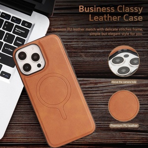 เคส S25มีแม่เหล็กหนัง PU พรีเมี่ยม, S23สำหรับ <span class=keywords><strong>iPhone</strong></span> 15 17 <span class=keywords><strong>PRO</strong></span> <span class=keywords><strong>MAX</strong></span> <span class=keywords><strong>Google</strong></span> <span class=keywords><strong>Pixel</strong></span> Samsung - Product Image 4