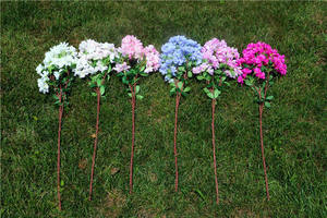 Crape Myrtle flores de seda Bougainvillea venta al por mayor de flores artificiales para Casa Fiesta <span class=keywords><strong>Photostudio</strong></span> Decoración - Product Image 6