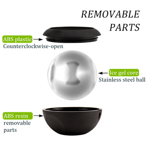 Cầm tay <span class=keywords><strong>massage</strong></span> lạnh con lăn bóng 6 giờ lạnh & Hot cứu trợ cryosphere cổ massager <span class=keywords><strong>massage</strong></span> bóng với logo - Product Image 4