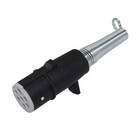 Autone TC313S 24V 7 Pin Piezas de remolque Semi-Remolque Montaje de cable en espiral Cable de remolque con cubierta de TPU