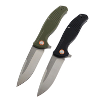 Couteau pliant de poche, lame en acier D2, manche en G10, camping en plein air, chasse, tactique, EDC, survie portable, OEM personnalisable