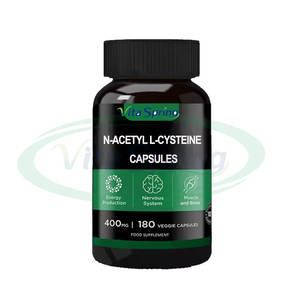 Vitaspring OEM N-acetyl-L-cysteine Ethyl Ester (<span class=keywords><strong>NAC</strong></span>) 600มก. <span class=keywords><strong>250</strong></span>อาหารเสริมสนับสนุนตับ <span class=keywords><strong>NAC</strong></span> N-acetyl cysteine แบบแคปซูล - Product Image 1
