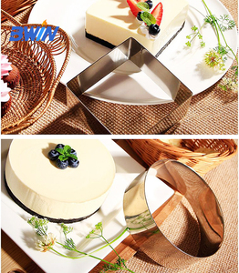 Anelli di Muffin in acciaio inox antiaderenti a doppio arrotolato <span class=keywords><strong>per</strong></span> <span class=keywords><strong>crostata</strong></span> anelli di Crumpet <span class=keywords><strong>per</strong></span> alimenti <span class=keywords><strong>per</strong></span> la casa - Product Image 4