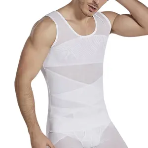 6289 Herren Body Shaper Slimming Shirt Taille Trainer Weste Abnehmen Korsett Herren Shape wear Invisible Shaper