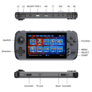 Console di gioco portatile X39 schermo HD da 4.5 pollici lettori di <span class=keywords><strong>videogiochi</strong></span> retrò regali per <span class=keywords><strong>bambini</strong></span> economici supportano giochi a due giocatori - Product Image 6