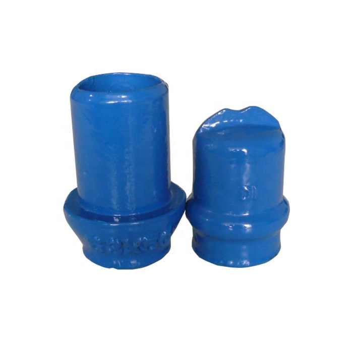 ISO2531 ductile cast iron pipe end cap for PVC pipe