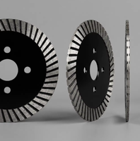 Disque de coupe diamanté pour pierre de quartz, disque turbo en céramique, haute dureté