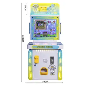 Fabrika fiyat çocuk sikke işletilen oyun salonu oyun makinesi Mp3 ekran çekim topu Video oyun makinesi