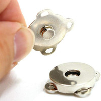Fermoirs Magnétiques à Coudre de 18 mm Boutons Pression pour Sacs, Scrapbooking, Attaches, Bricolage, Pièces de Couture et Accessoires