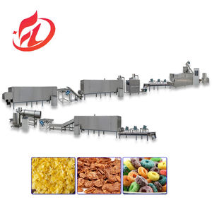 Ligne de traitement de flocons de maïs à petite échelle Machine de fabrication de flocons de maïs Extrudeuse de flocons de maïs - Product Image 2