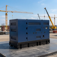 Générateur diesel silencieux à châssis ouvert 150 kVA 120 kW, alimentation de secours avec ATS pour bâtiments commerciaux