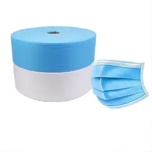 China Leverancier Cupro Vezel Huidverzorging Gezichtsmasker Papier Spunlace Niet-Geweven Stof Gezichtsmasker Materiaal
