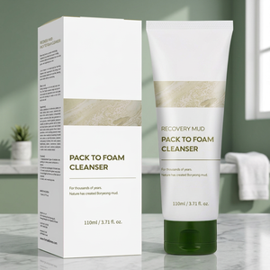 Nuevo Limpiador Facial Hidratante y Blanqueador Orgánico con Vitamina C, Limpiador Facial Blanqueador Diario OEM - Product Image 2