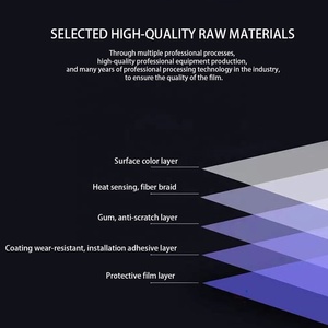 Pegamento de baja viscosidad de 1,52*17m, película de envoltura de vinilo para coche rosa con bayas de hielo metálicas ultrabrillantes, rollo de vinilo para envoltura de coche - Product Image 6