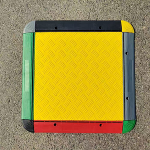 Piso de sala de lavado de coches de PVC de alta gama, tienda de belleza, placa de cubierta sólida, drenaje de suelo grueso, rejilla empalmada, características a prueba de fugas - Product Image 5