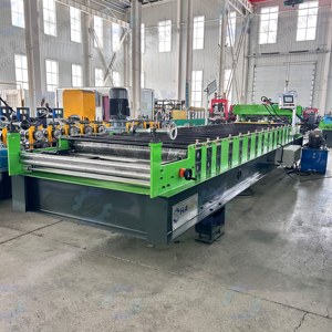 Machine de formage de tuiles en acier coloré Hauan Machinery 6 Peak Single Glazed Tile Roll Forming Machine, largeur d'alimentation 1250 mm, pour toiture. - Product Image 2