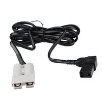 Câble de connexion de type prise Engel 3 broches 16AWG 1,8 m 50 ampères pour réfrigérateur Waeco / Kings