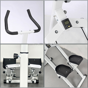 Zoshine Stepper Vertical 2-en-1 avec Guidon, Appareil <span class=keywords><strong>de</strong></span> Fitness pour Entraînement Complet du Corps, Simulateur d'Escalade pour <span class=keywords><strong>Perte</strong></span> <span class=keywords><strong>de</strong></span> <span class=keywords><strong>Poids</strong></span> et Gymnastique à Domicile - Product Image 6