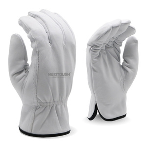 ENTE SAFETY America Hot <strong>Sale</strong> <strong>Men's</strong> Wear-resistant Waterproof Grain Cow <strong>Leather</strong> Driver Construction Protection Work <strong>Glove</strong> for <strong>Men</strong> - Product Image 2