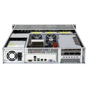 ราคาดีประสิทธิภาพสูง 2u Xeon E5-2600 V3V4 2678v3 12core 4T SATA 7.2K 3.5" HDD 2u8 bays ชั้นวางข้อมูลเซิร์ฟเวอร์ Hot-Swap