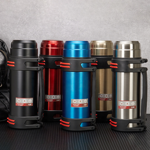 Phong Cách Đức Phích Chai Khổng Lồ Cá Nhân 304 Thép Không Gỉ 1L/1.2L/1.5L/1.6L/2L/2.5L/3L/<span class=keywords><strong>4L</strong></span>/5L Du Lịch Lớn Đá Chai - Product Image 2