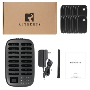 Nhà máy trực tiếp Outlet không dây nhà hàng máy nhắn tin buzzer hàng đợi hệ thống quản lý 16 rung rung máy nhắn tin retekess td173 - Product Image 6