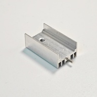 Profil en aluminium industriel personnalisé dissipateur de chaleur haute densité type de peigne denté usinage CNC haute visibilité et durabilité