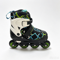 Chaussures de roller en ligne d'extérieur intéressantes avec 4 roues en PU, conçues pour une protection intégrale et une sécurité accrue lors de la patinage