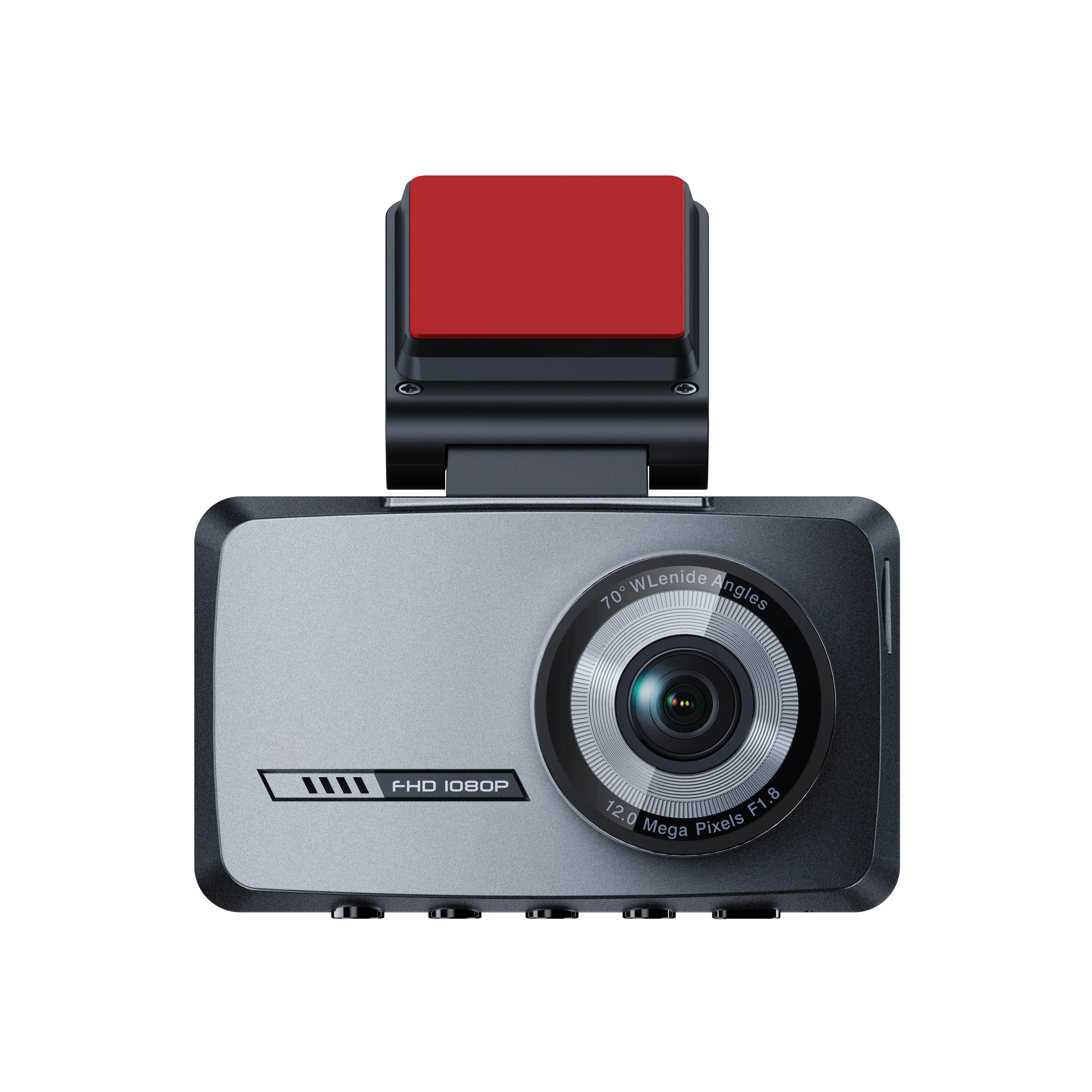 Kamera dasbor mobil 2 lensa, kamera perekam Video mobil HD 1440P 2k WiFi kotak hitam mobil 3.0 inci IPS kamera perekam