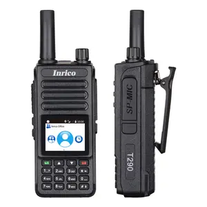 Inrico T292 Global Talk interphone 3G GSM POC Walkie Talkie suporte Real PTT rádio em dois sentidos com Cartão SIM